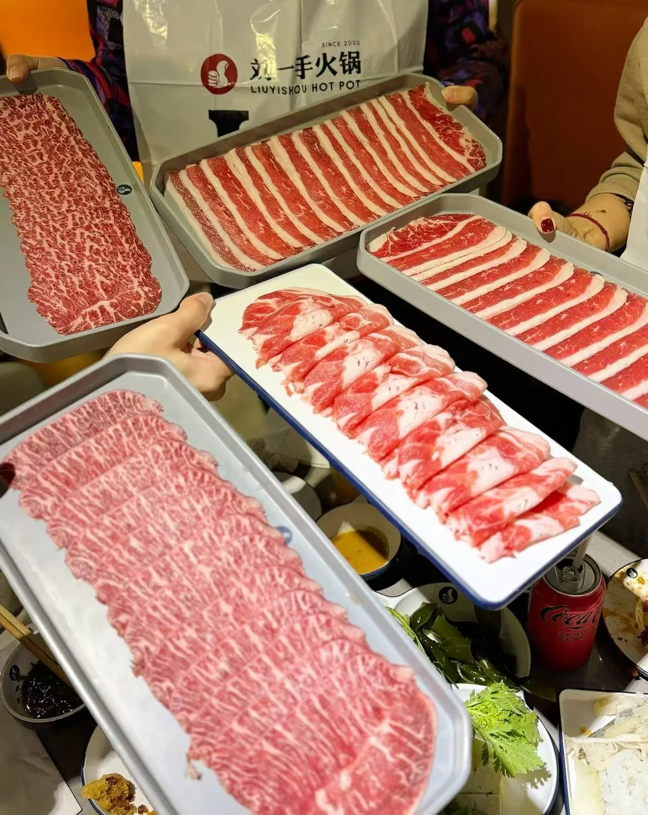 Image of meal deal [Liuyishou Hotpot Richmond] AYCE For 4 with Premium Wagyu
