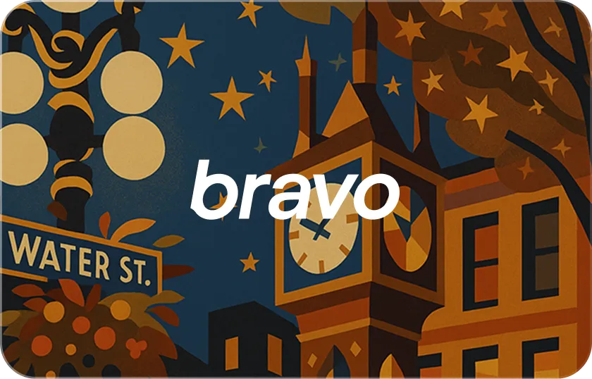 Bravo gift card