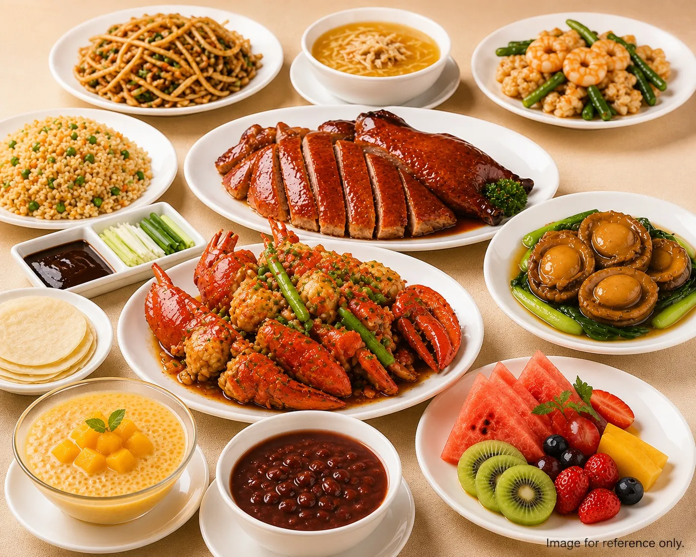 Image of meal deal [Fortune Terrace] Abalone & Peking Duck Supreme Set for 6