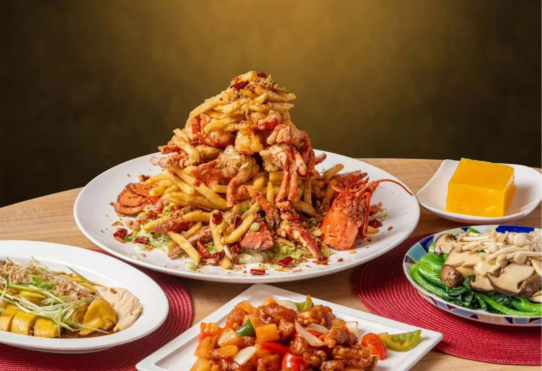 Image of meal deal Deluxe Typhoon Shelter Style Lobster Tower For 4-5 | $218