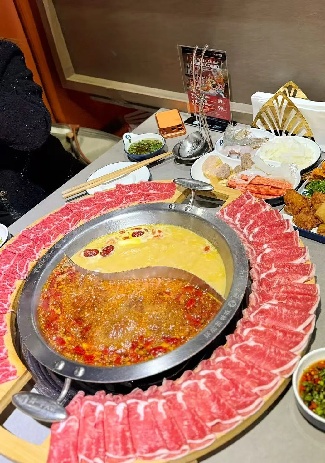 Image of meal deal [Liuyishou Hotpot Richmond] AYCE For 4 with Premium Wagyu