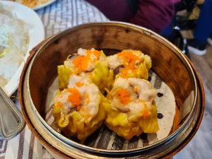 Flying Fish Roe Shaomai at Jade Dynasty