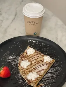 Caffe W West Broadway - Cafe restaurant in Vancouver – fine dining dishes, interior photos, and ambiance.