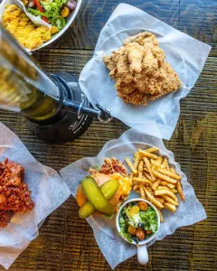 BBQ Chicken - Burger & Fried Chicken restaurant in Richmond – fine dining dishes, interior photos, and ambiance.
