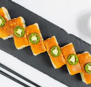 Picture of dish Salmon Oshi at Fresh Sushi