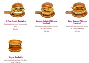 HiFive Chicken Marine Dr - Burger & Fried Chicken restaurant in Vancouver – fine dining dishes, interior photos, and ambiance.