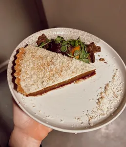 Picture of dish Faux Gras and Medlar Tart at Folke Restaurant