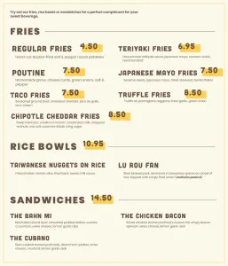 Blend Bubble Tea - Bubble Tea restaurant – fine dining dishes, interior photos, and ambiance.