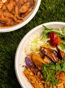 Bovine Rice Bowls - Asian restaurant in Downtown Vancouver – fine dining dishes, interior photos, and ambiance.