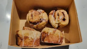 Picture of dish GF Cinnamon Bun at Edible Flours