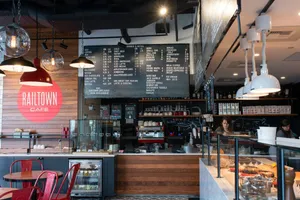 Railtown Cafe Granville St - North American restaurant in Downtown Vancouver – fine dining dishes, interior photos, and ambiance.