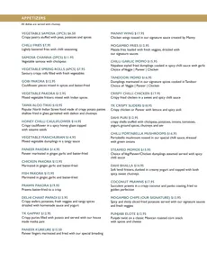 Tandoori King - Indian restaurant in Richmond – fine dining dishes, interior photos, and ambiance.