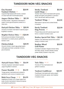 Bombay Masala Restaurant - Indian restaurant in Vancouver – fine dining dishes, interior photos, and ambiance.