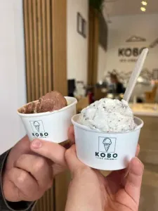 KOBO Ice Cream - Dessert restaurant in Vancouver – fine dining dishes, interior photos, and ambiance.