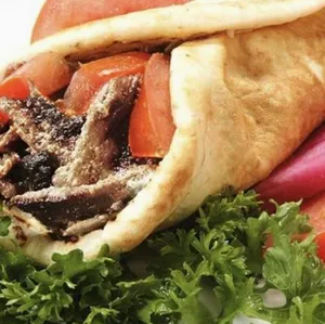 Picture of dish Beef Shawarma Grilled Arabi Wrap at Aladdin Café