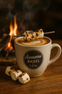 Awesome Bagel & Café - Cafe restaurant in Downtown Vancouver – fine dining dishes, interior photos, and ambiance.