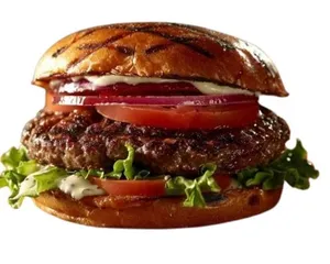 Picture of dish Angus Beef Burger Handcrafted at Chickasta Vancouver