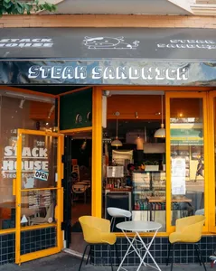 Stackhouse Steak Sandwich Davie St - North American restaurant in Downtown Vancouver – fine dining dishes, interior photos, and ambiance.