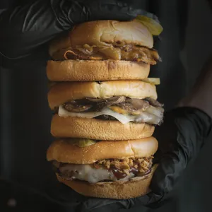 Blaze Gourmet Burgers - Burger & Fried Chicken restaurant in Vancouver – fine dining dishes, interior photos, and ambiance.