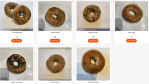 Awesome Bagel & Café - Cafe restaurant in Downtown Vancouver – fine dining dishes, interior photos, and ambiance.