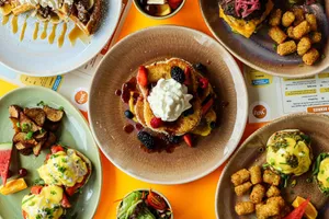 Yolks Broadway undefined restaurant in Vancouver – fine dining dishes, interior photos, and ambiance.