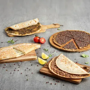 ZAATAR W ZEIT Granville St - Middle Eastern restaurant in Vancouver – fine dining dishes, interior photos, and ambiance.