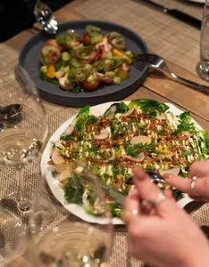 L'Abattoir French restaurant in Downtown Vancouver – fine dining dishes, interior photos, and ambiance.