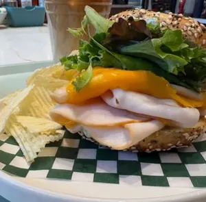 Awesome Bagel & Café - Cafe restaurant in Downtown Vancouver – fine dining dishes, interior photos, and ambiance.