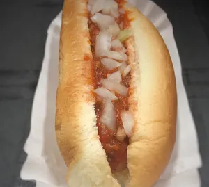 Picture of dish Michigan dog at La Belle Patate