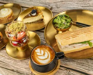 Caffe W West Broadway - Cafe restaurant in Vancouver – fine dining dishes, interior photos, and ambiance.