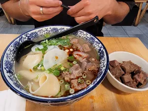 China Lan Lanzhou Beef Noodle - Chinese restaurant in Vancouver – fine dining dishes, interior photos, and ambiance.