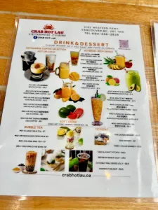 Crab Hot Lau UBC - Vietnamese restaurant in Vancouver – fine dining dishes, interior photos, and ambiance.