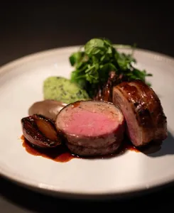 Picture of dish Boneless Peace Country lamb rack at L'Abattoir