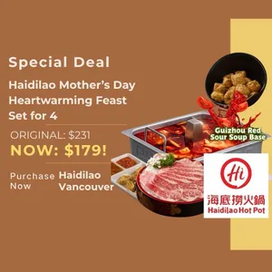 Review photo uploaded by DEALS 团购 at Haidilao Hotpot West Broadway