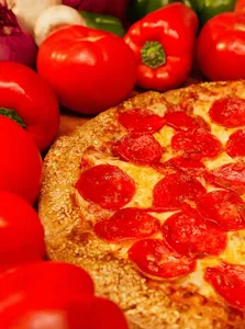 Megabite Pizza Granville St - Pizza restaurant in Vancouver – fine dining dishes, interior photos, and ambiance.