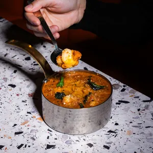 P2P indian restaurant Yaletown - Indian restaurant in Downtown Vancouver – fine dining dishes, interior photos, and ambiance.