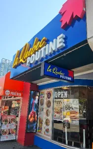 La Québec Poutine - North American restaurant in Downtown Vancouver – fine dining dishes, interior photos, and ambiance.
