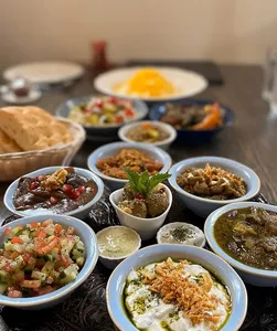 Anar - Middle Eastern restaurant in Richmond – fine dining dishes, interior photos, and ambiance.