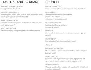 Steveston Seafood House - Seafood restaurant in Richmond – fine dining dishes, interior photos, and ambiance.