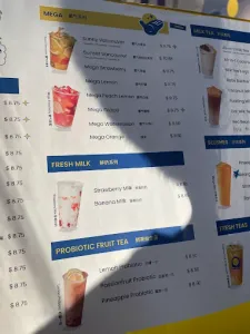 Nice Tea - Bubble Tea restaurant in Downtown Vancouver – fine dining dishes, interior photos, and ambiance.