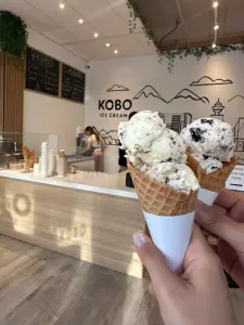 KOBO Ice Cream - Dessert restaurant in Vancouver – fine dining dishes, interior photos, and ambiance.