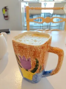 Picture of dish Cappuccino at Edible Flours