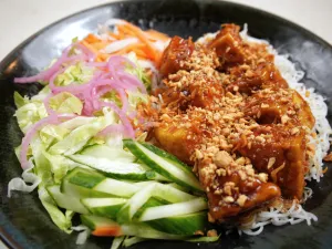 The Hestia Veggie - Vegan restaurant in Downtown Vancouver – fine dining dishes, interior photos, and ambiance.