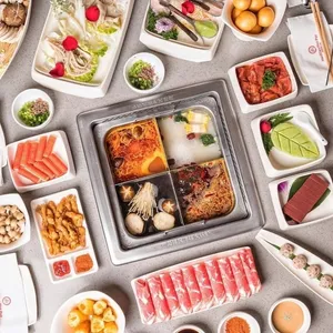 Haidilao Hotpot West Broadway Hot Pot restaurant in Vancouver – fine dining dishes, interior photos, and ambiance.