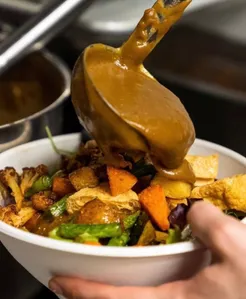 Bovine Rice Bowls - Asian restaurant in Downtown Vancouver – fine dining dishes, interior photos, and ambiance.