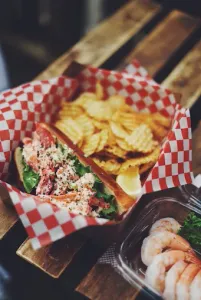 The Lobster Man Food - North American restaurant in Downtown Vancouver – fine dining dishes, interior photos, and ambiance.