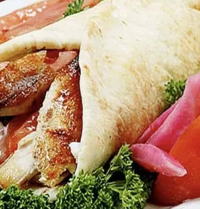 Picture of dish Chicken Shawarma Pita Wrap at Aladdin Café
