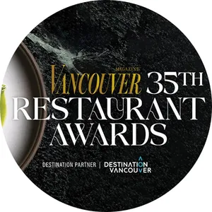 Vancouver 35th Restaurant Award