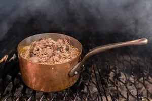 Railtown Cafe Granville St - North American restaurant in Downtown Vancouver – fine dining dishes, interior photos, and ambiance.