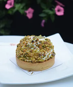 Picture of dish Pistachio Raspberry at Le Belisse Café
